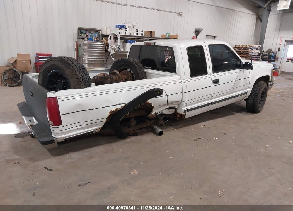 1997 CHEVROLET K1500 FLEETSIDE VIN: 2GCEK19R9V1181506