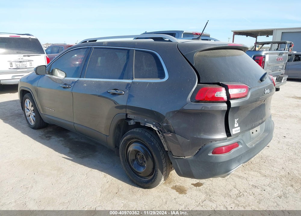 2015 JEEP CHEROKEE LIMITED VIN: 1C4PJLDSXFW670346