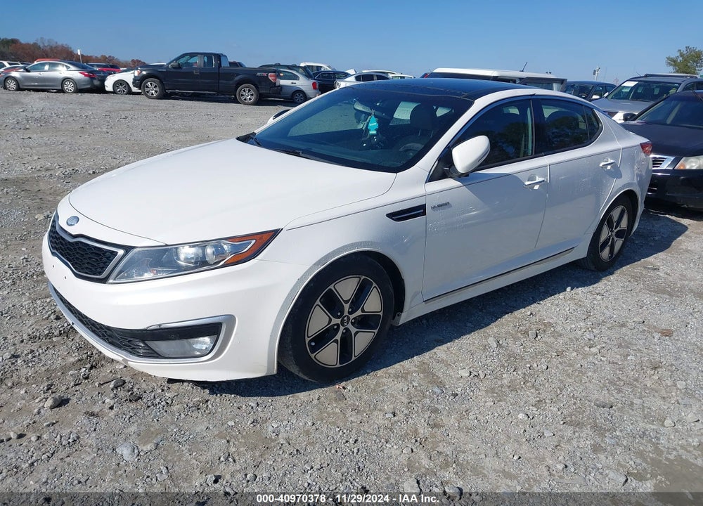 2013 KIA OPTIMA HYBRID EX VIN: KNAGM4AD5D5037868