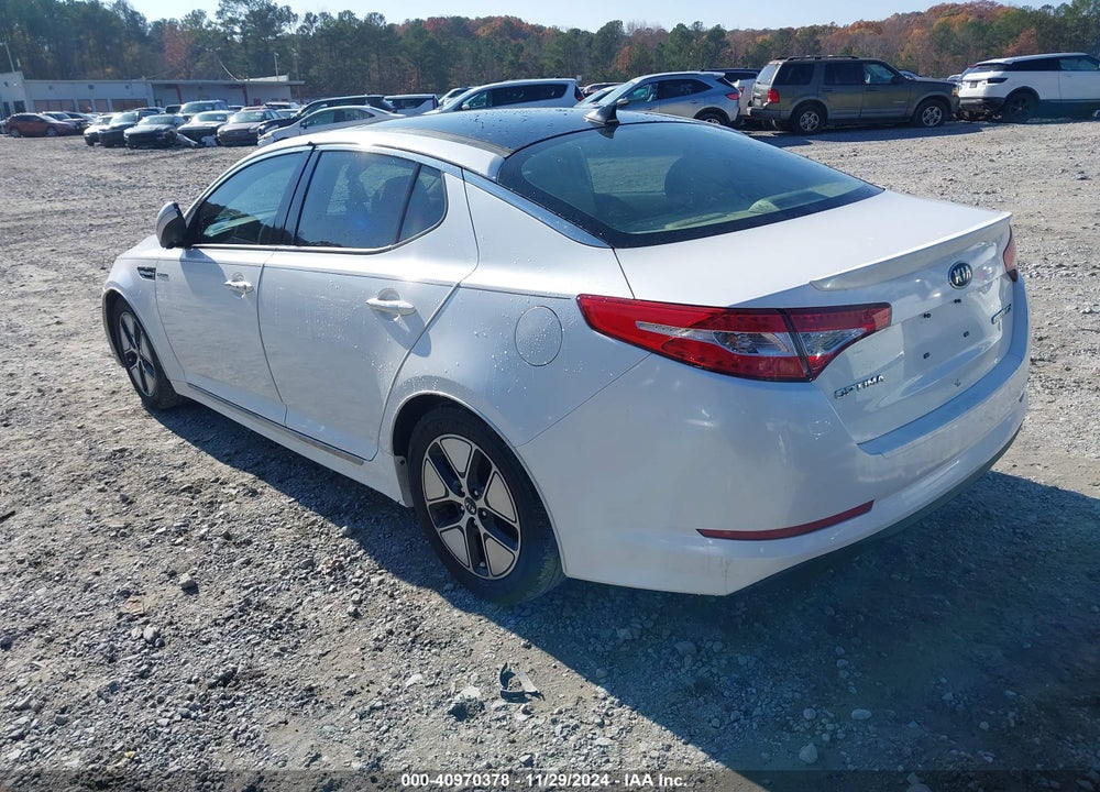 2013 KIA OPTIMA HYBRID EX VIN: KNAGM4AD5D5037868