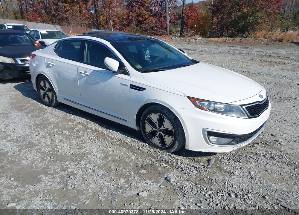 2013 KIA OPTIMA HYBRID EX VIN: KNAGM4AD5D5037868