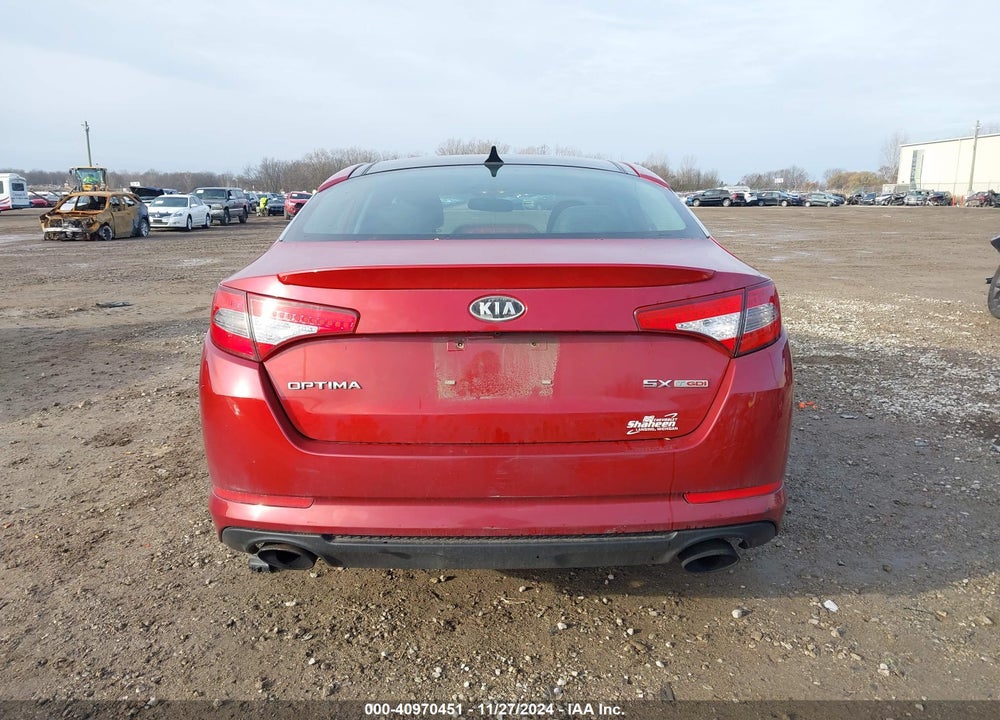 2012 KIA OPTIMA SX VIN: 5XXGR4A69CG015355