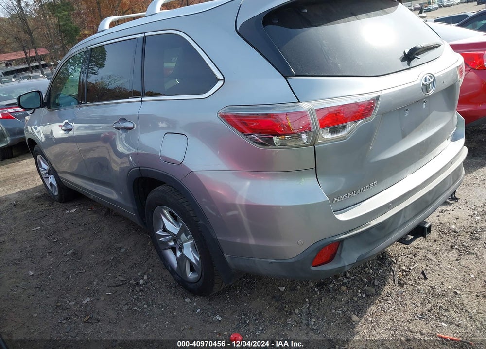 2015 TOYOTA HIGHLANDER LIMITED V6 VIN: 5TDDKRFHXFS219079