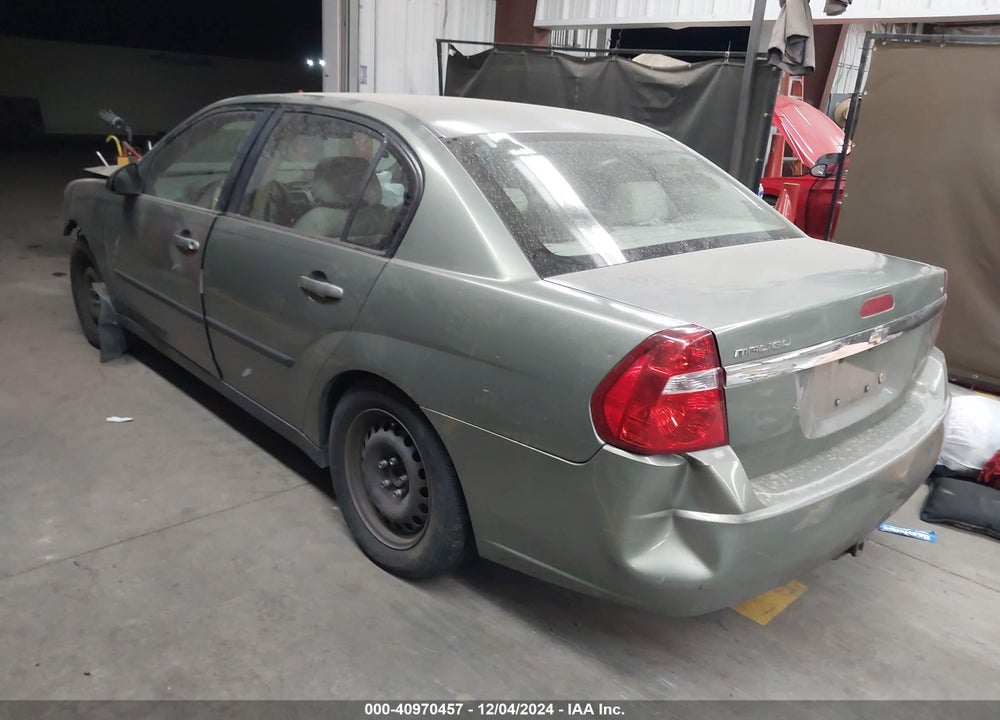 2005 CHEVROLET MALIBU VIN: 1G1ZS54855F239510