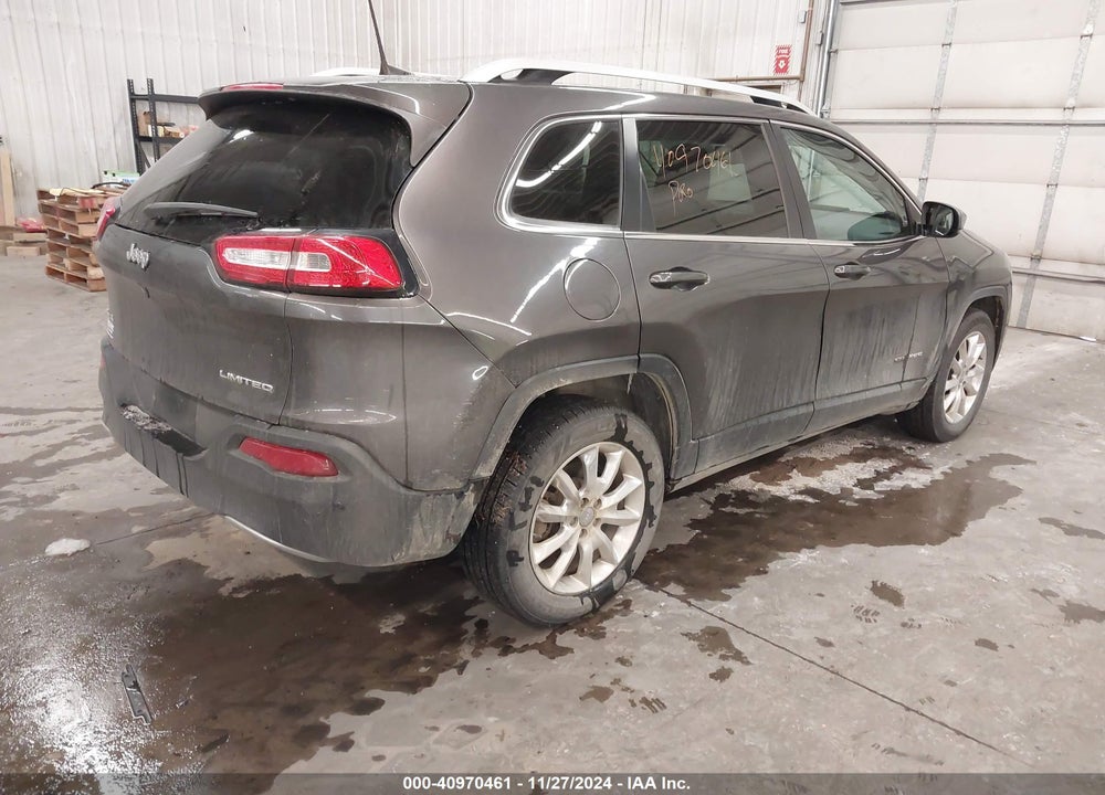 2016 JEEP CHEROKEE LIMITED VIN: 1C4PJMDB3GW295732