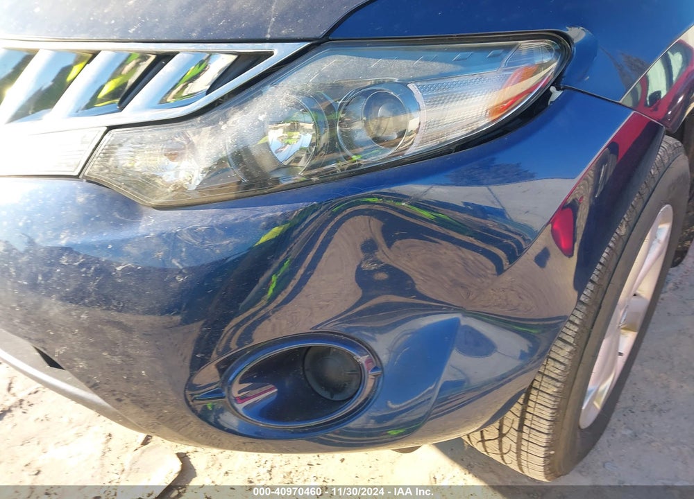2009 NISSAN MURANO S VIN: JN8AZ18W49W201150