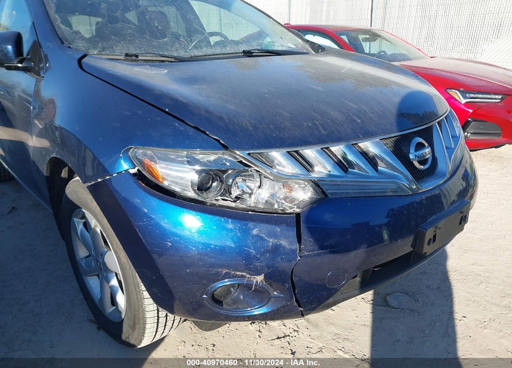 2009 NISSAN MURANO S VIN: JN8AZ18W49W201150
