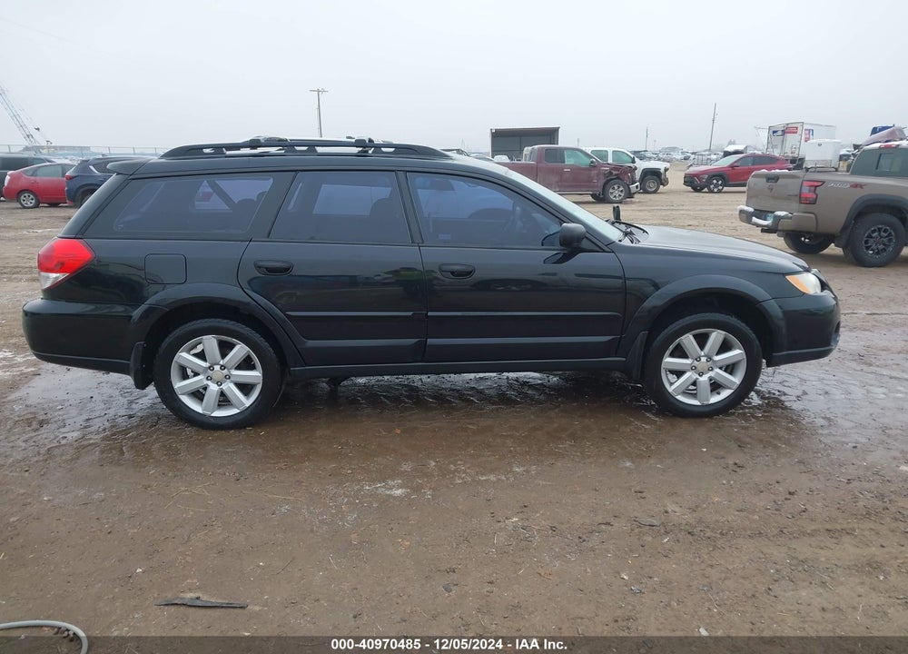 2008 SUBARU OUTBACK VIN: 4S4BP61C687301550