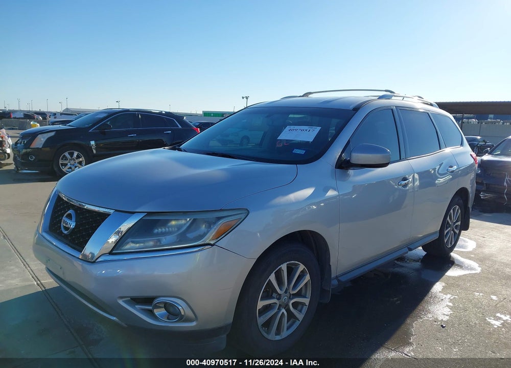2015 NISSAN PATHFINDER SV VIN: 5N1AR2MN9FC714434