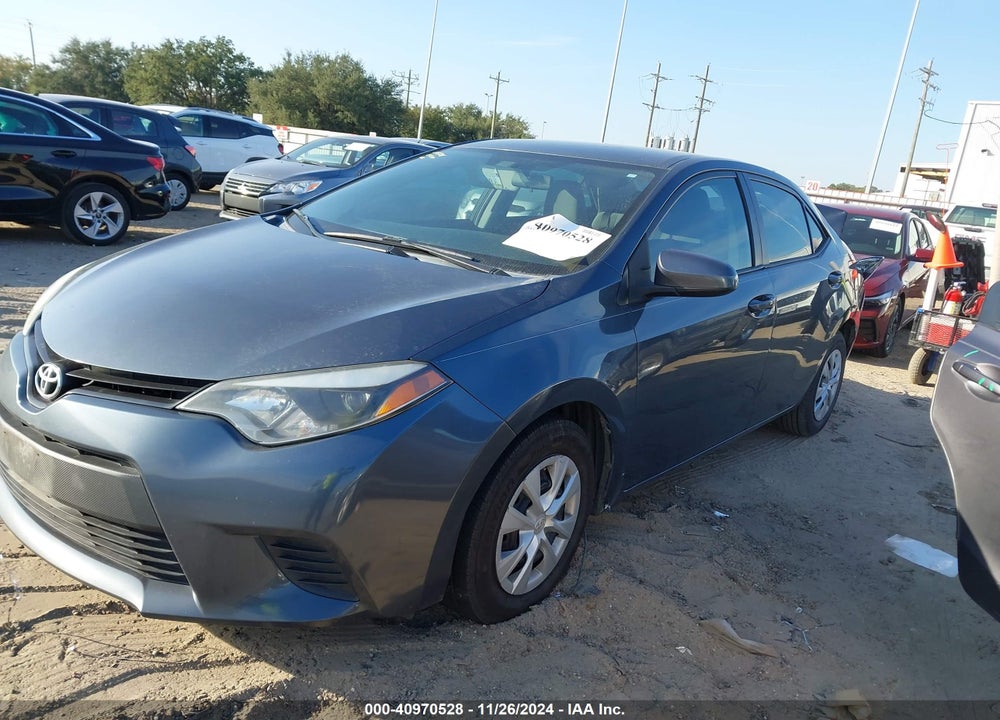 2014 TOYOTA COROLLA L VIN: 2T1BURHE3EC055704