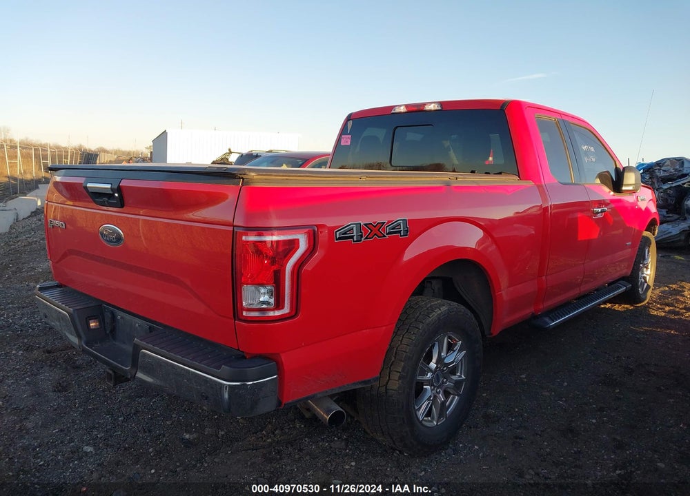 2016 FORD F-150 XLT VIN: 1FTFX1EG6GFA11156