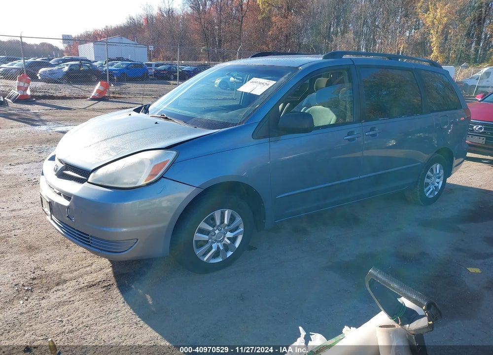 2005 TOYOTA SIENNA LE VIN: 5TDZA23C25S223134