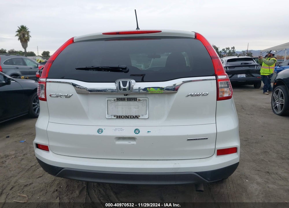 2016 HONDA CR-V SE VIN: 5J6RM4H48GL058015