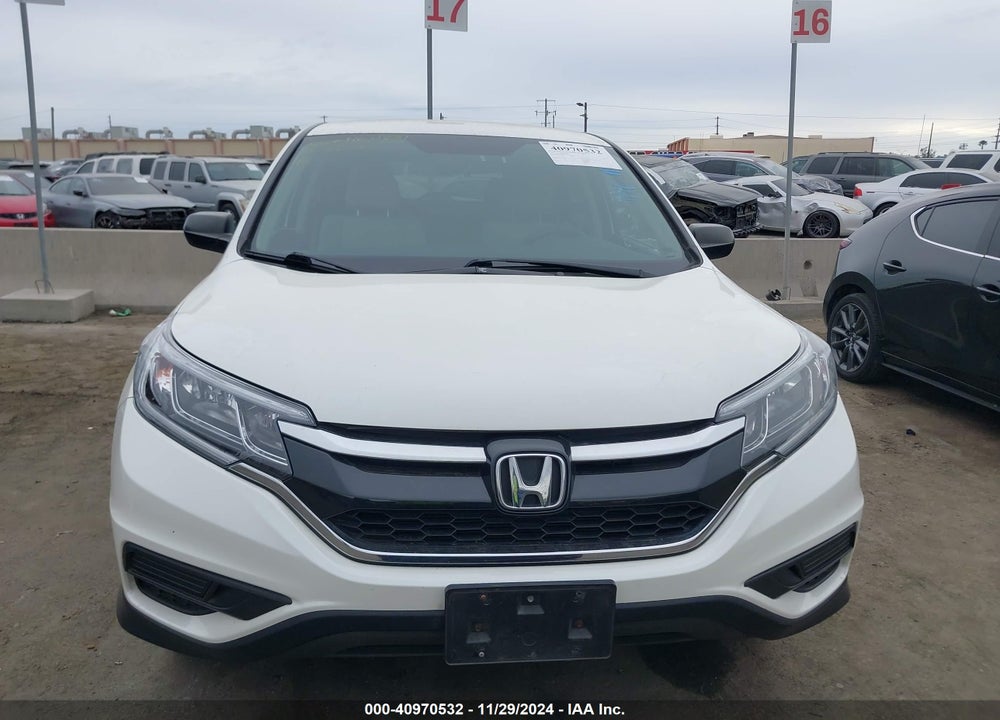 2016 HONDA CR-V SE VIN: 5J6RM4H48GL058015