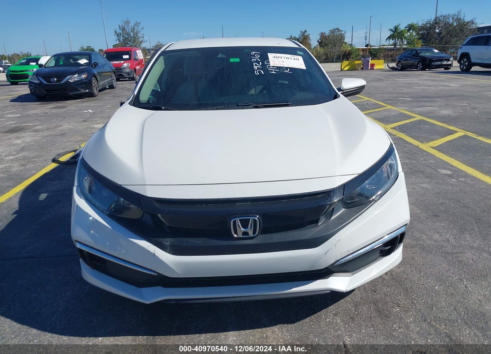 2020 HONDA CIVIC LX VIN: 2HGFC2F6XLH592369