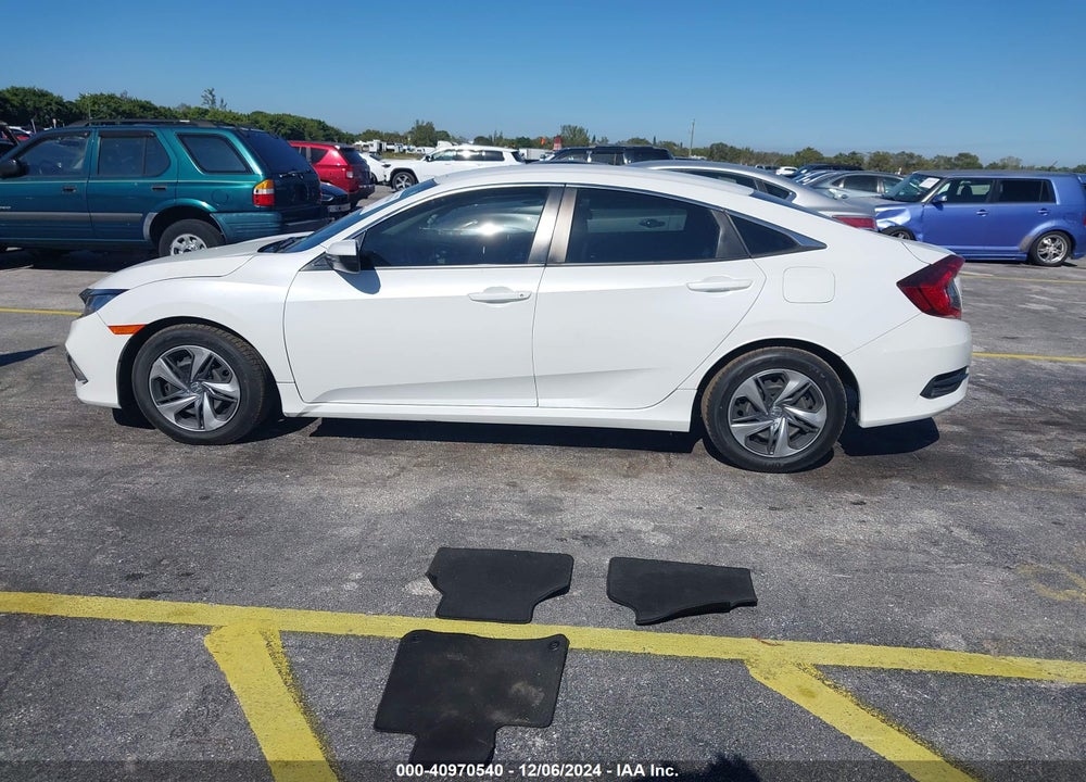 2020 HONDA CIVIC LX VIN: 2HGFC2F6XLH592369
