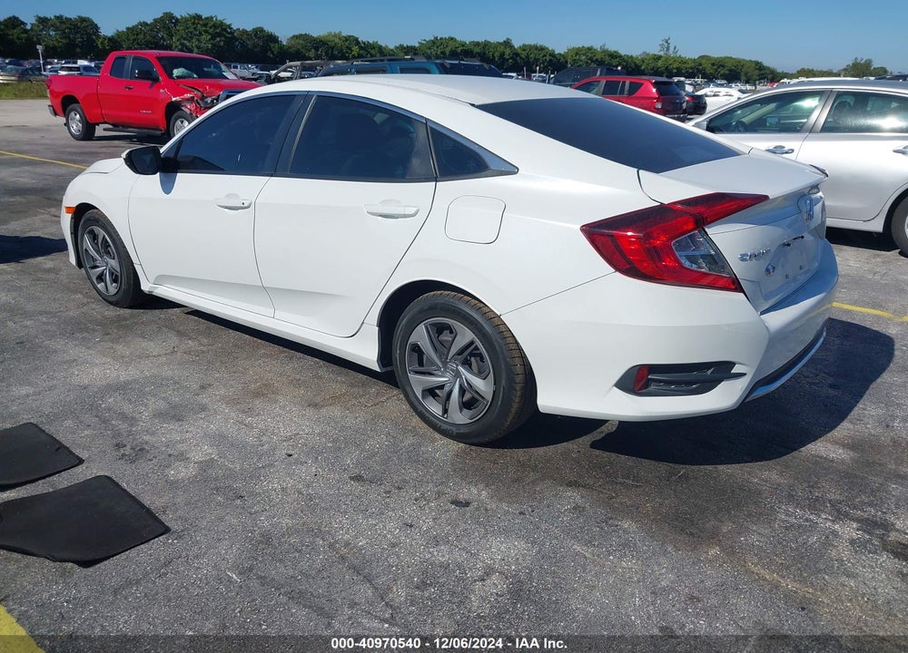 2020 HONDA CIVIC LX VIN: 2HGFC2F6XLH592369
