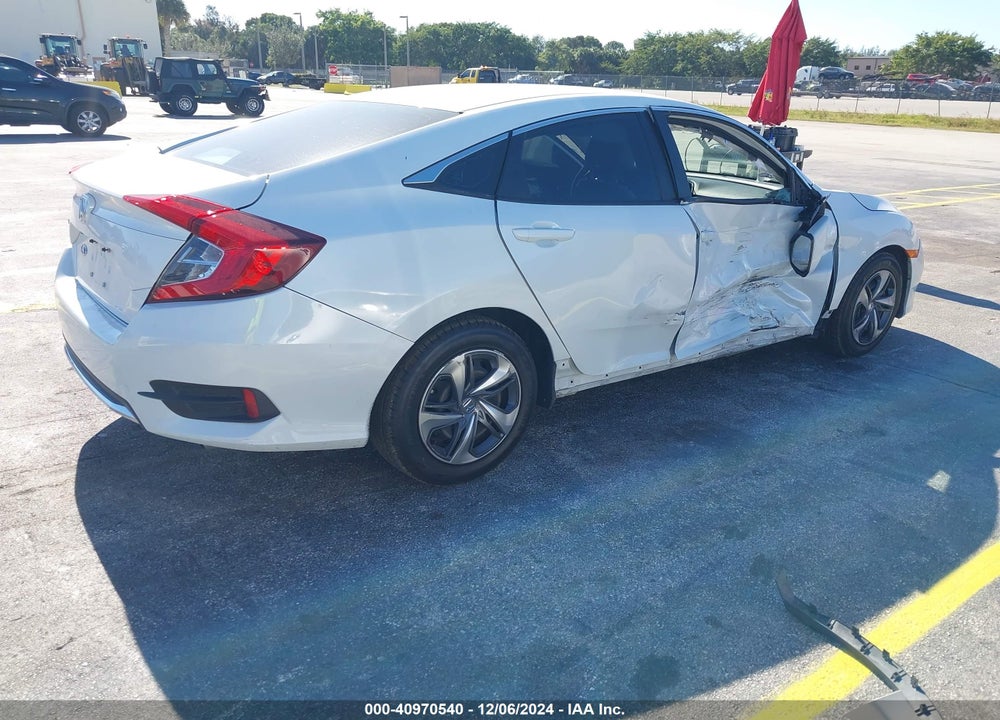 2020 HONDA CIVIC LX VIN: 2HGFC2F6XLH592369