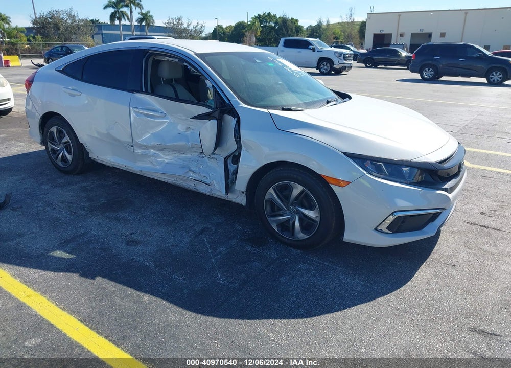 2020 HONDA CIVIC LX VIN: 2HGFC2F6XLH592369
