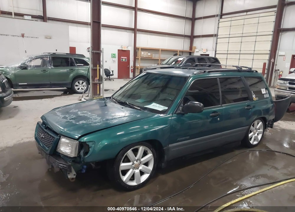 1998 SUBARU FORESTER L VIN: JF1SF6356WH712661