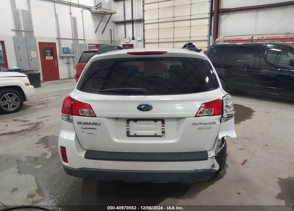 2012 SUBARU OUTBACK 2.5I PREMIUM VIN: 4S4BRBGC0C3262576