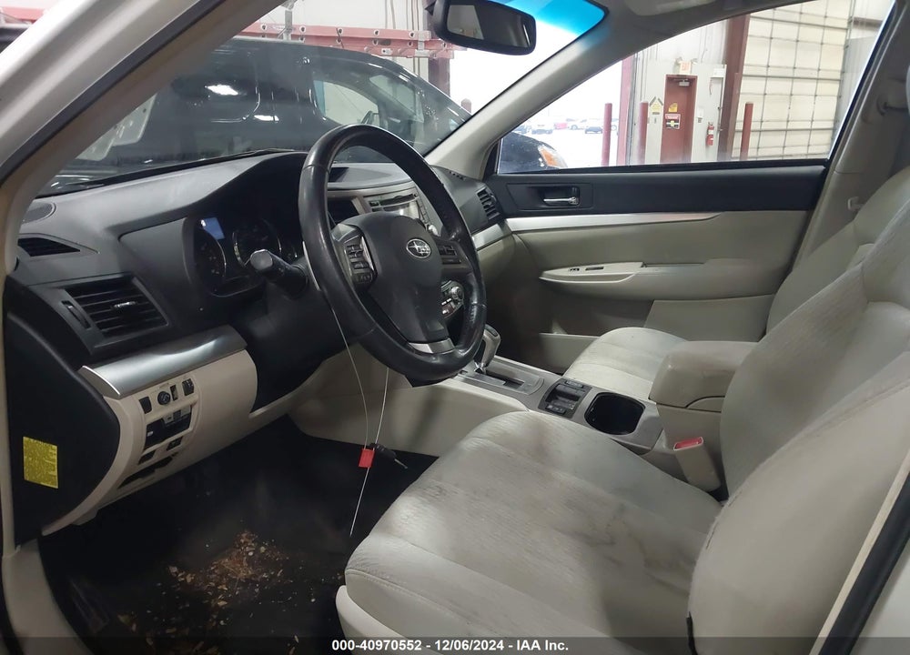 2012 SUBARU OUTBACK 2.5I PREMIUM VIN: 4S4BRBGC0C3262576