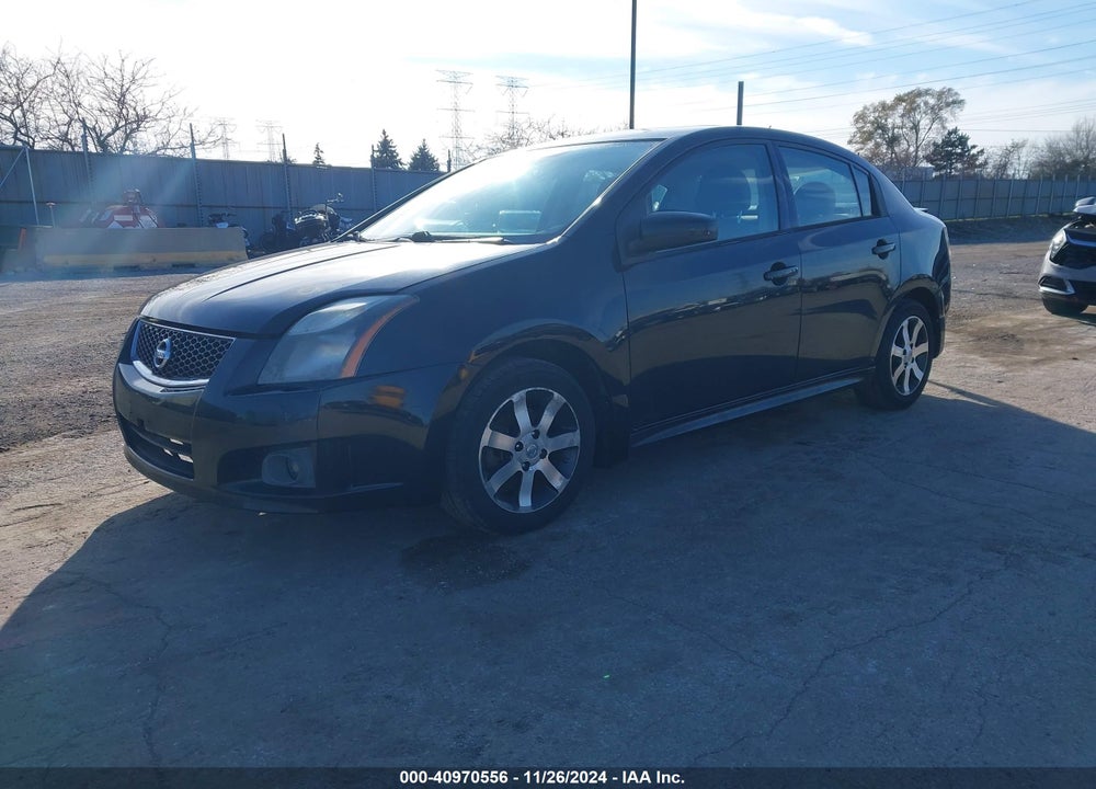 2012 NISSAN SENTRA 2.0 SR VIN: 3N1AB6AP9CL665843