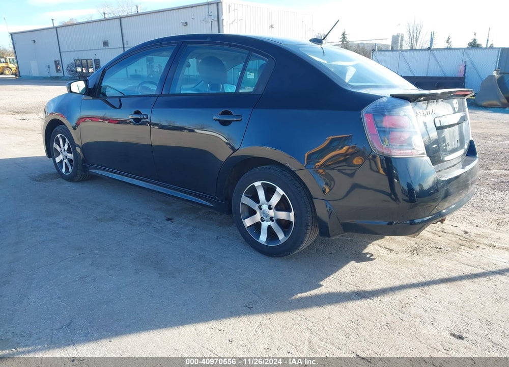2012 NISSAN SENTRA 2.0 SR VIN: 3N1AB6AP9CL665843