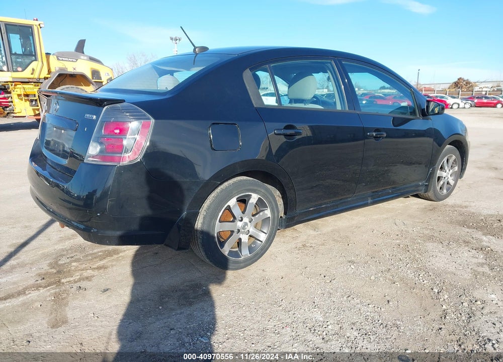 2012 NISSAN SENTRA 2.0 SR VIN: 3N1AB6AP9CL665843
