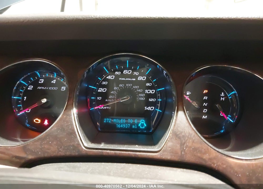 2010 FORD TAURUS SEL VIN: 1FAHP2EW7AG138723