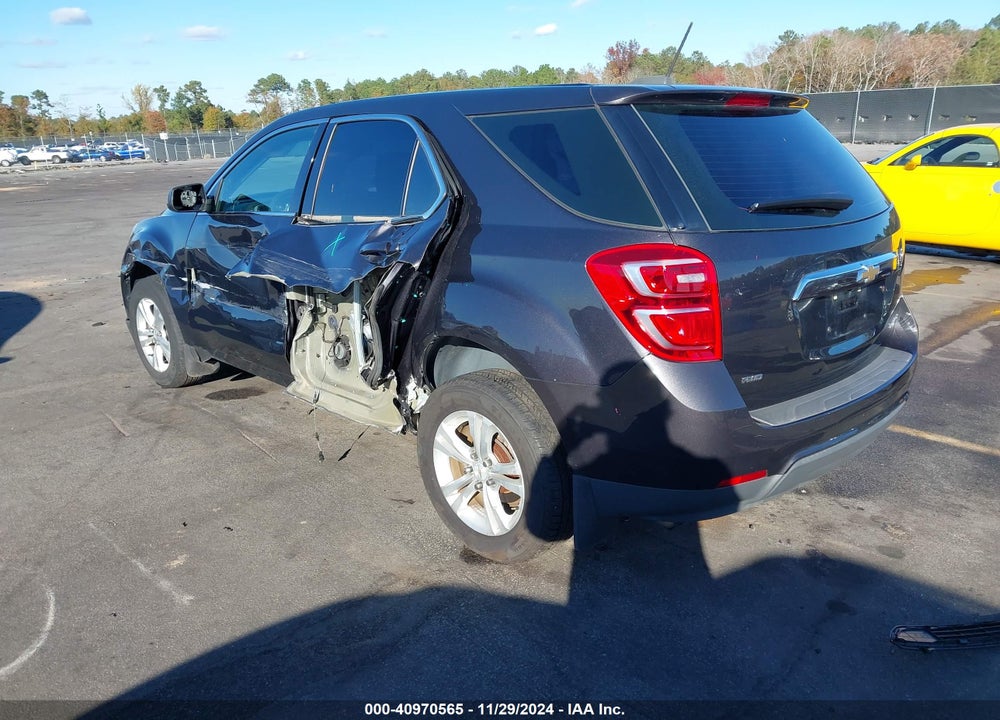 2016 CHEVROLET EQUINOX LS VIN: 2GNFLEEK5G6234331