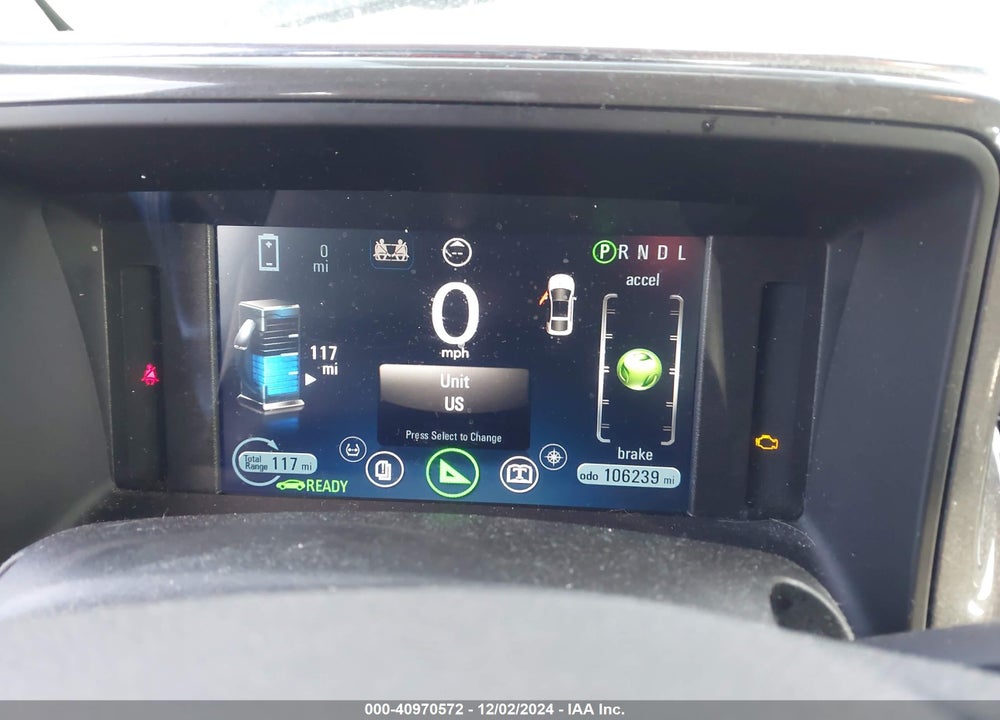 2012 CHEVROLET VOLT VIN: 1G1RD6E4XCU103023