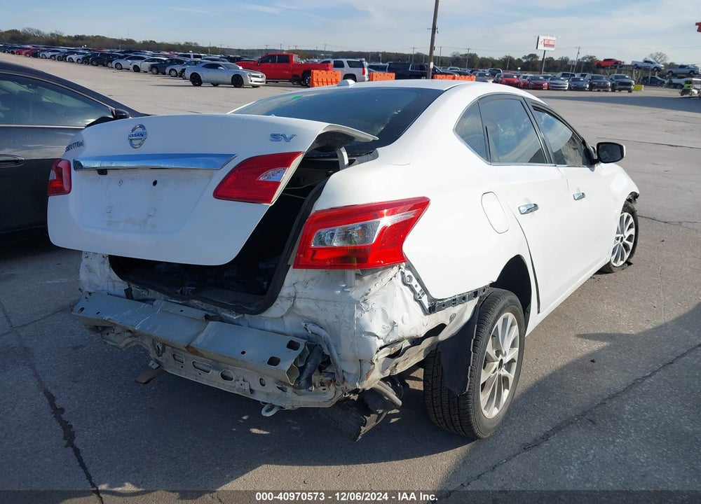 2018 NISSAN SENTRA SV VIN: 3N1AB7AP8JL606737