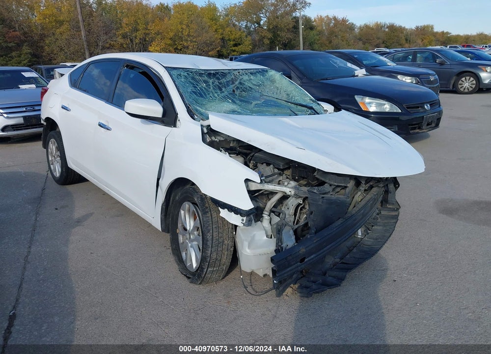 2018 NISSAN SENTRA SV VIN: 3N1AB7AP8JL606737