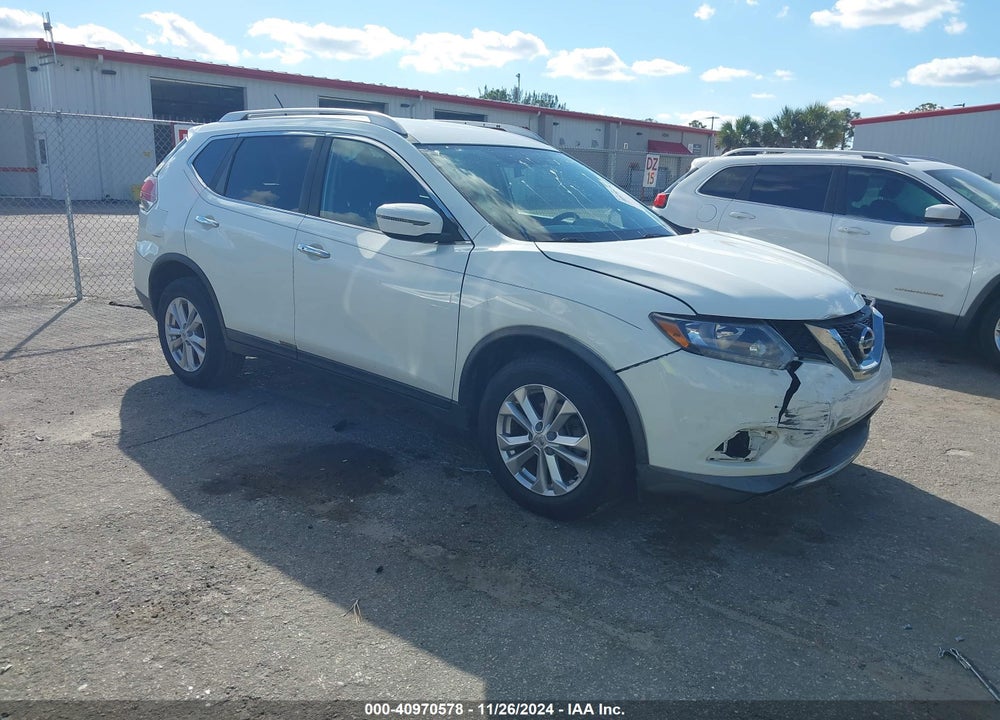 2016 NISSAN ROGUE SV VIN: KNMAT2MTXGP685105