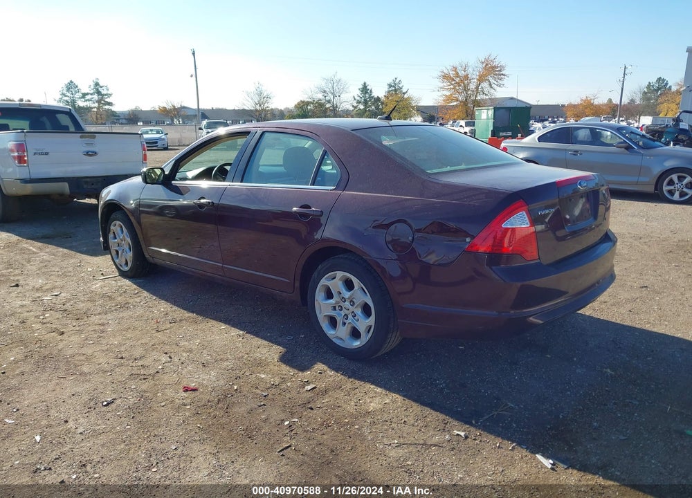 2011 FORD FUSION SE VIN: 3FAHP0HA7BR160199