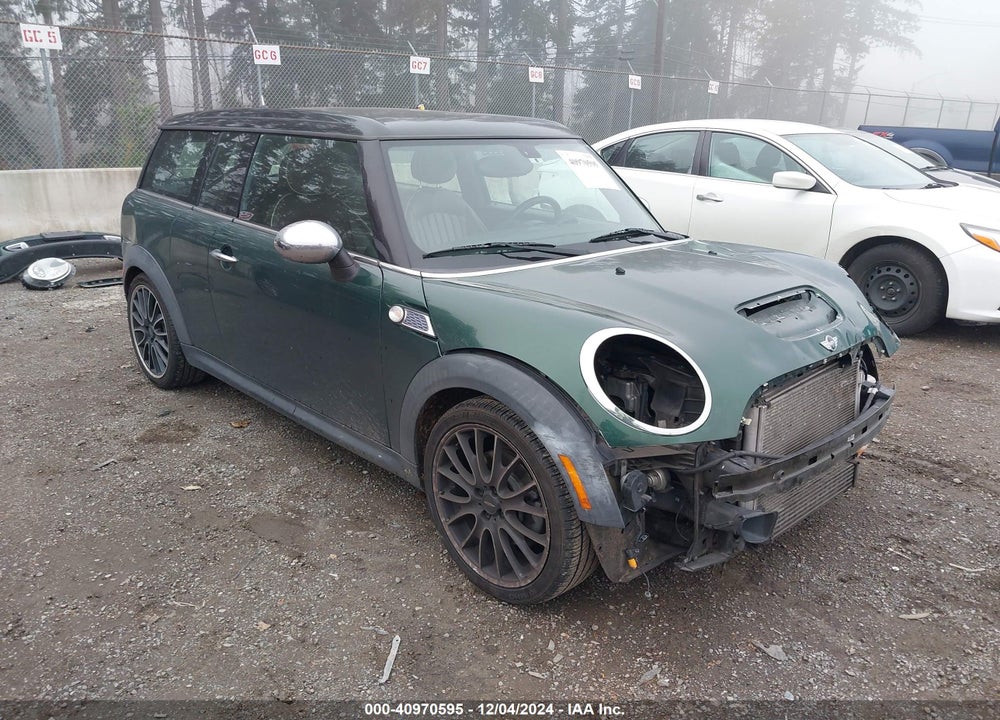 2011 MINI COOPER S CLUBMAN VIN: WMWZG3C52BTY36760