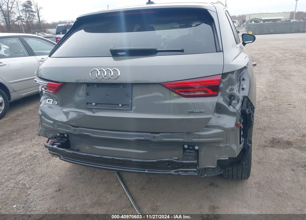2021 AUDI Q3 PREMIUM 45 TFSI S LINE QUATTRO TIPTRONIC VIN: WA1DECF33M1029461