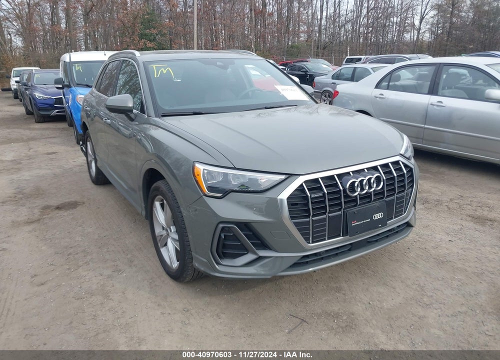 2021 AUDI Q3 PREMIUM 45 TFSI S LINE QUATTRO TIPTRONIC VIN: WA1DECF33M1029461