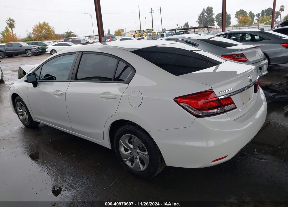 2013 HONDA CIVIC LX VIN: 2HGFB2F59DH505184