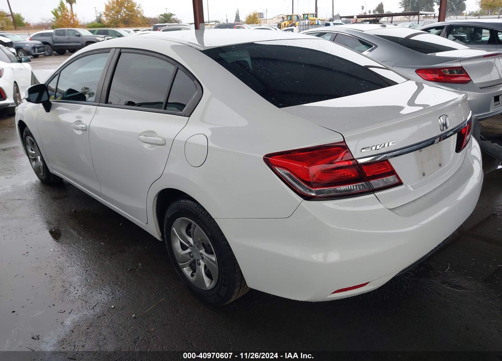 2013 HONDA CIVIC LX VIN: 2HGFB2F59DH505184