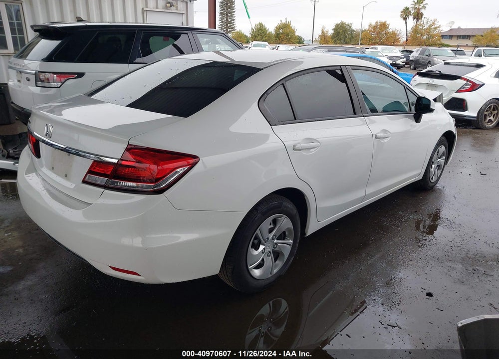 2013 HONDA CIVIC LX VIN: 2HGFB2F59DH505184