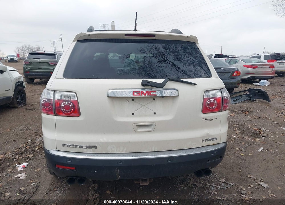 2010 GMC ACADIA SLT-1 VIN: 1GKLVMED1AJ135425