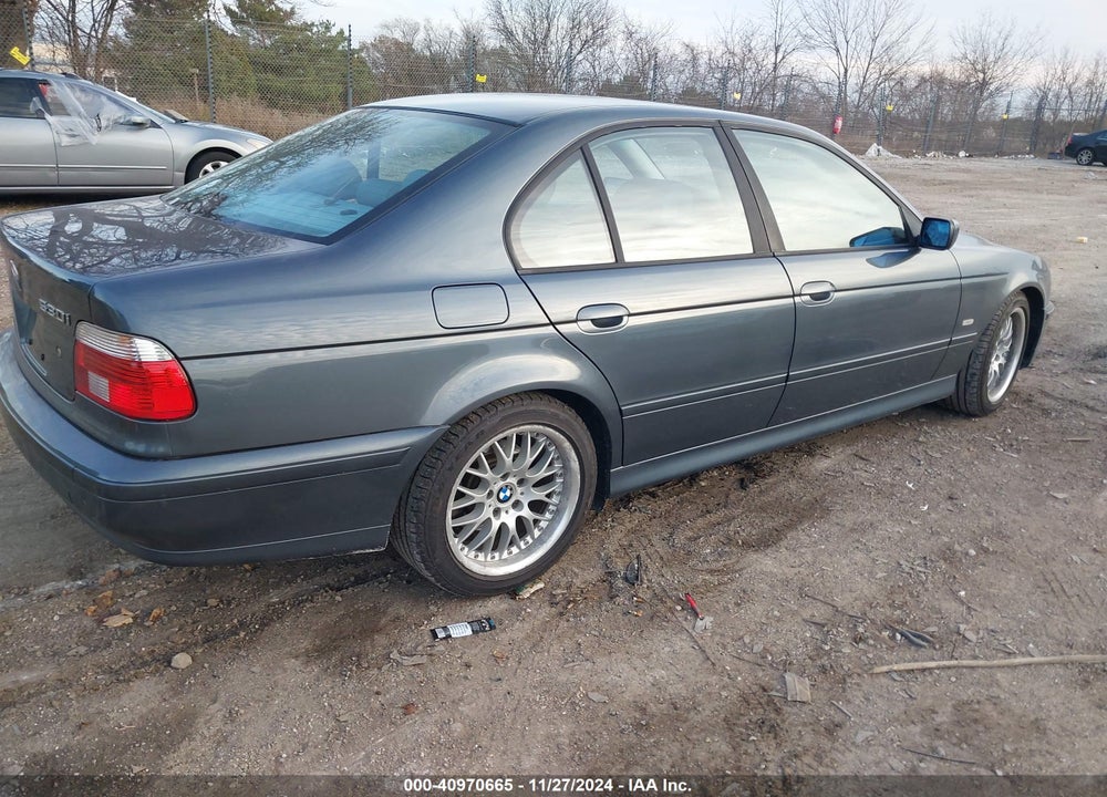 2001 BMW 530IA VIN: WBADT63471CF13739