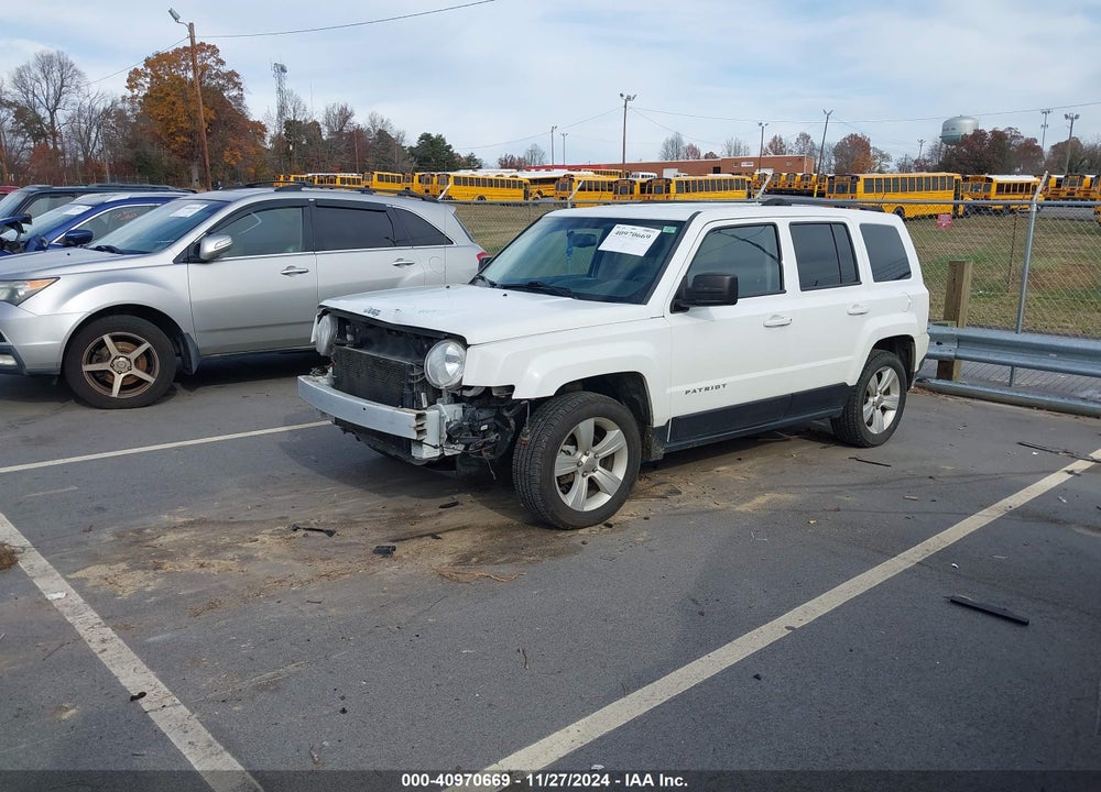2016 JEEP PATRIOT LATITUDE VIN: 1C4NJPFAXGD715706