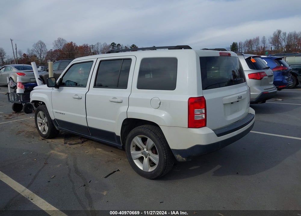 2016 JEEP PATRIOT LATITUDE VIN: 1C4NJPFAXGD715706