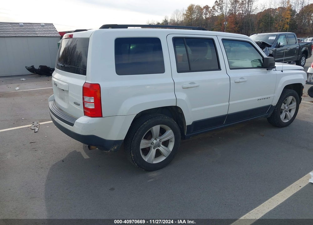 2016 JEEP PATRIOT LATITUDE VIN: 1C4NJPFAXGD715706