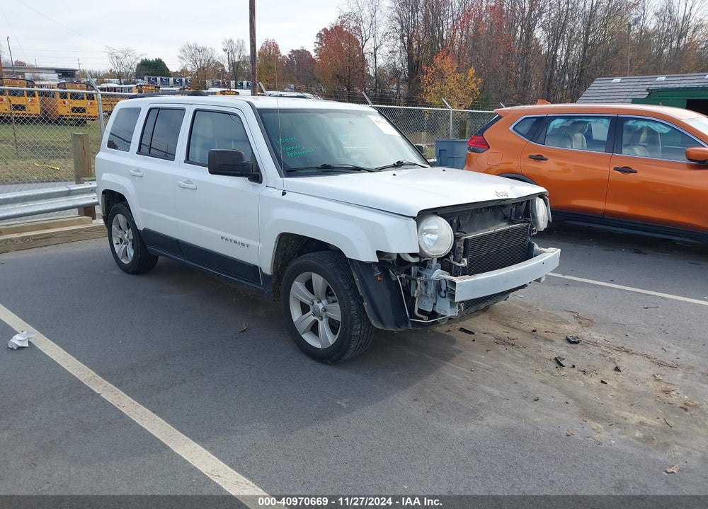 2016 JEEP PATRIOT LATITUDE VIN: 1C4NJPFAXGD715706
