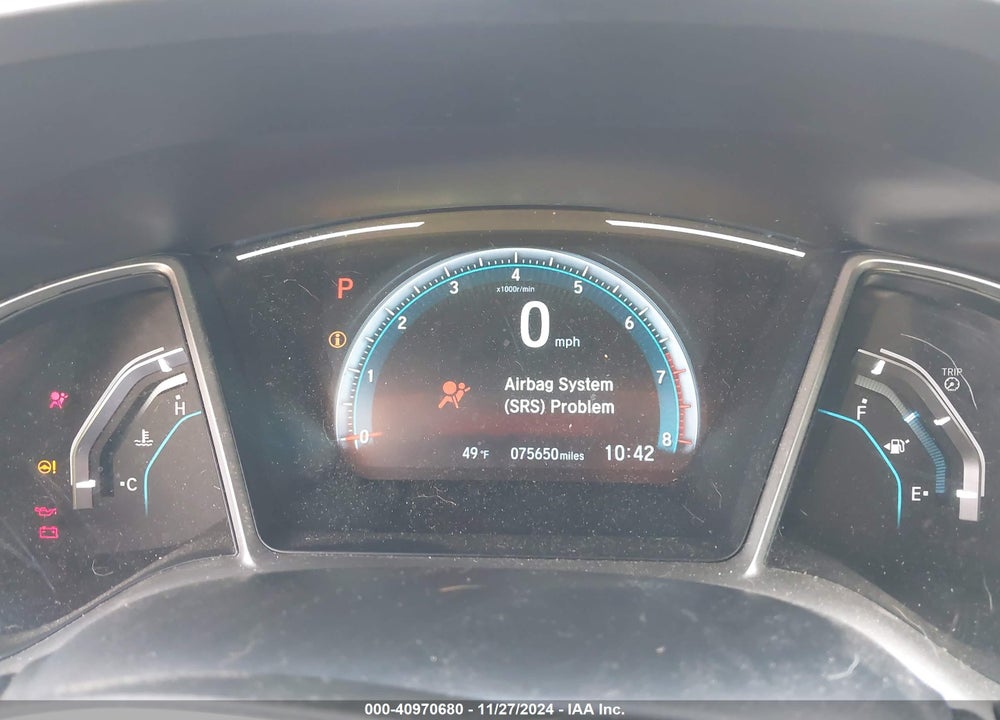 2017 HONDA CIVIC VIN: 2HGFC2F71HH512800