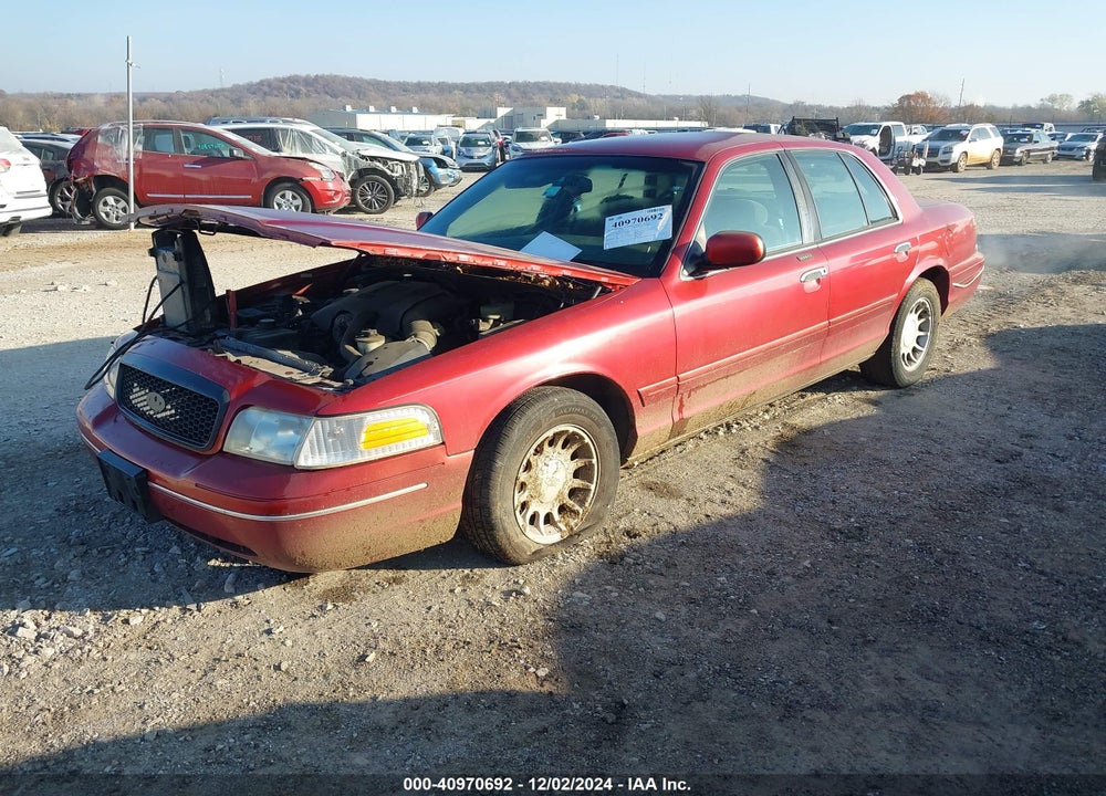 2001 FORD CROWN VICTORIA LX VIN: 2FAFP74W71X142061